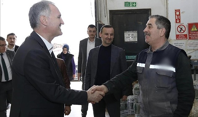 Başkan Taban İnegöl’ün Üretim Gücünün Yanında