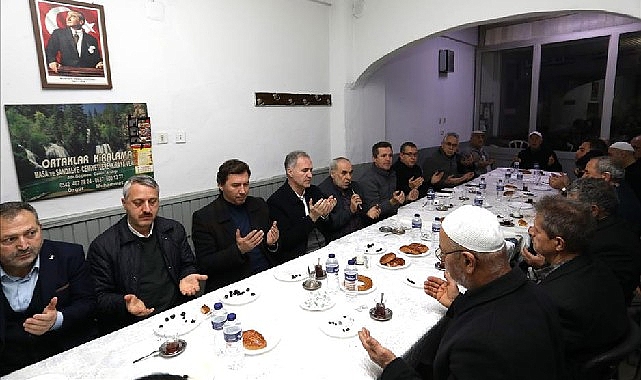 Bereket Sofrası Göçmen Camiinde Kuruldu