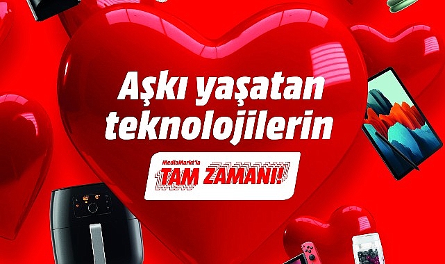 MediaMarkt’ın Sevgililer Günü Kampanyası Yeni Ürünlerle Devam Ediyor!