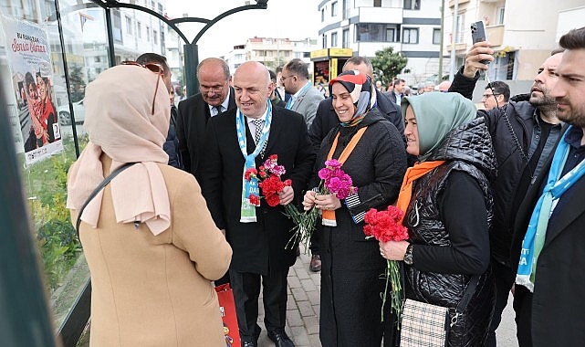 Kocaeli teşkilatları, ‘Büyük Miting’e davet için sahadaydı