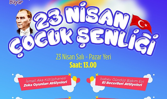 Efes Selçuklu çocuklar 23 Nisan Ulusal Egemenlik ve Çocuk Bayramı’nı bir kez daha çocuk şenliği ile kutlayacak