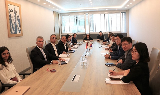 Güney Kore heyetinden Büyükşehir Belediyesi’ne ziyaret