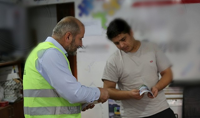 İnönü Caddesi esnafına 41Ç bilgilendirmesi