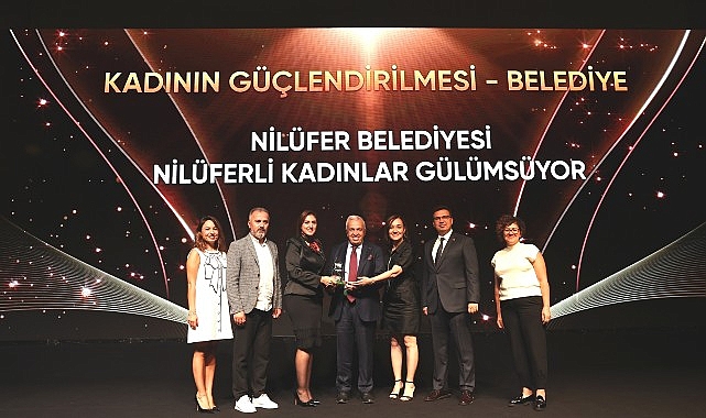 Nilüfer Belediyesi’ne sürdürülebilirlik ödülü