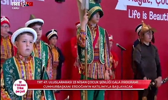 Cumhurbaşkanı Erdoğan Kartepe Belediyesi Çocuk Mehter Takımı’nı İlgiyle İzledi