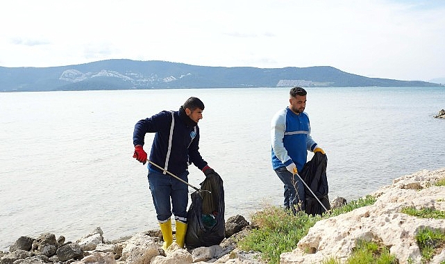 Didim Belediyesi sahilleri yaza