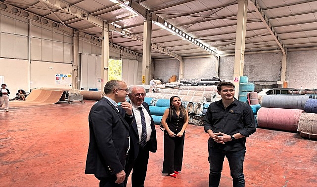 Egeli halı ihracatçıları BAE yolcusu