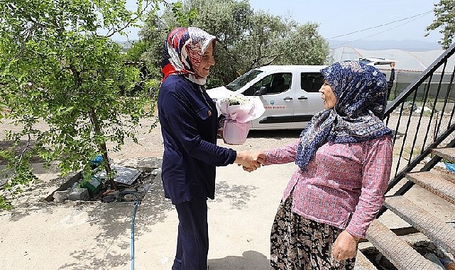 Menderes’te Şehit Anneleri Unutulmadı