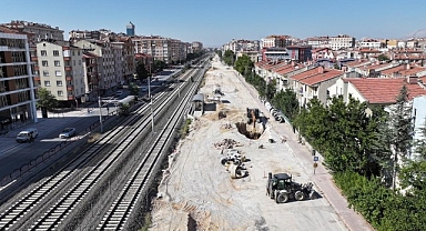 Başkan Altay: “Konya Tarihinin En Önemli Ulaşım Yatırımlarından KONYARAY Banliyö Hattında Çalışmalar Yarıyı Geçti”