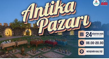 Nevşehir Kalesi, Antika Pazarına Ev Sahipliği Yapacak