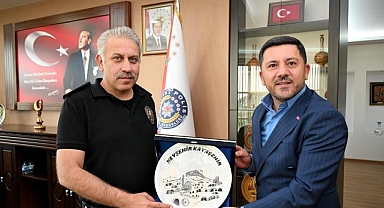 İl Emniyet Müdürü Serkan Karaman’a Hayırlı Olsun Ziyareti