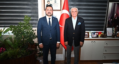 Başkan Ölmez’den Başkan Topaloğlu’na nezaket ziyareti